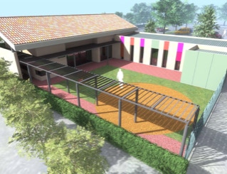 crêche, larcade architecte, régis portal